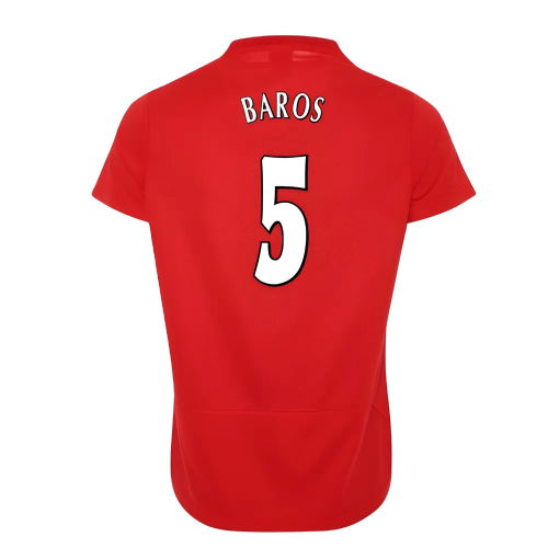 Liverpool FC 2005 Istanbul Home Shirt (Womens) (Baros 5)