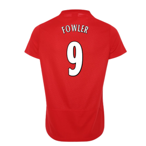 Liverpool FC 2005 Istanbul Home Shirt (Womens) (FOWLER 9)