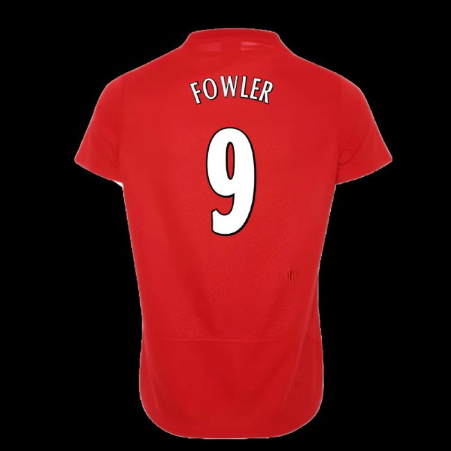 Liverpool FC 2005 Istanbul Home Shirt (Womens) (FOWLER 9)