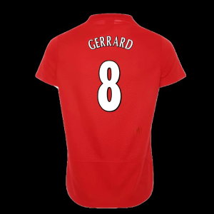 Liverpool FC 2005 Istanbul Home Shirt (Womens) (GERRARD 8)