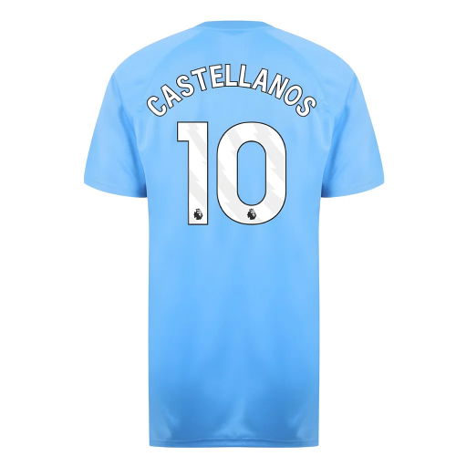 Man City Poly T-Shirt (Blue) (Castellanos 10)