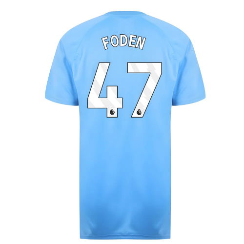 Man City Poly T-Shirt (Blue) (Foden 47)