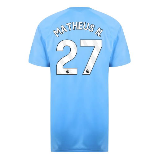 Man City Poly T-Shirt (Blue) (Matheus N. 27)