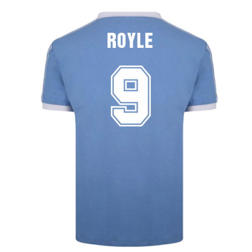 Manchester City 1976 League Cup Winners Shirt (Royle 9)
