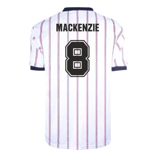 Manchester City 1982 Away Retro Football Shirt (MacKenzie 8)