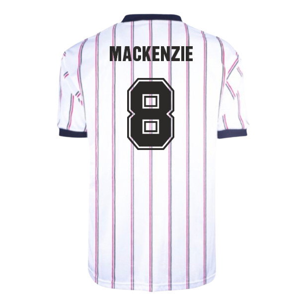 Manchester City 1982 Away Retro Football Shirt (MacKenzie 8)