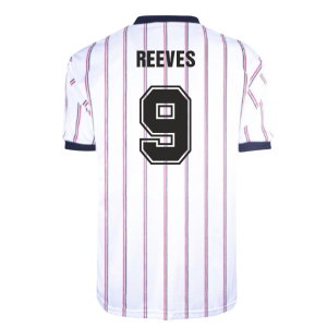 Manchester City 1982 Away Retro Football Shirt (Reeves 9)