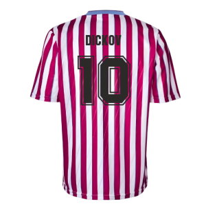 Manchester City 1988 Away Retro Football Shirt (DICKOV 10)