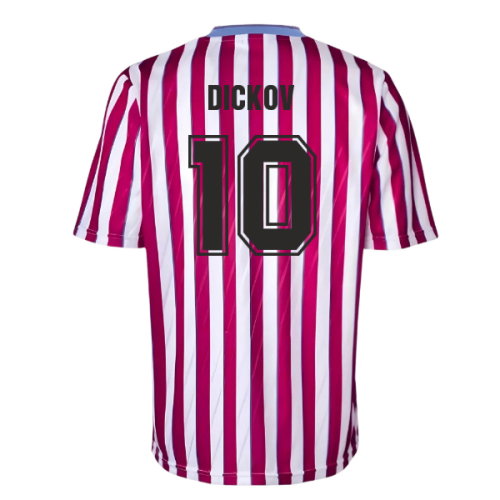 Manchester City 1988 Away Retro Football Shirt (DICKOV 10)