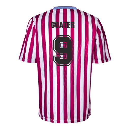 Manchester City 1988 Away Retro Football Shirt (GOATER 9)