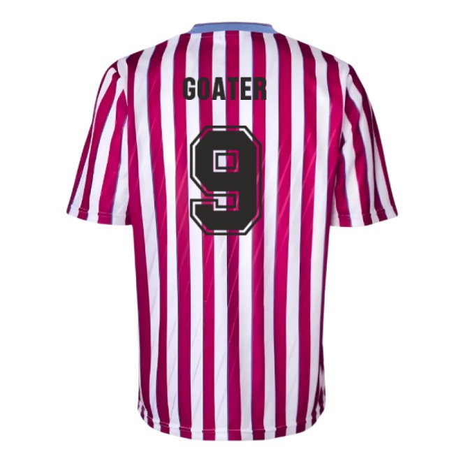 Manchester City 1988 Away Retro Football Shirt (GOATER 9)