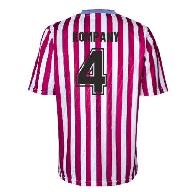 Manchester City 1988 Away Retro Football Shirt (KOMPANY 4)