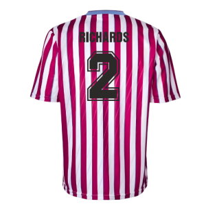 Manchester City 1988 Away Retro Football Shirt (RICHARDS 2)