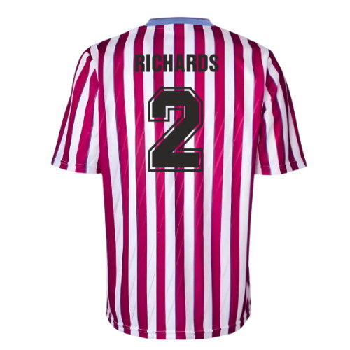 Manchester City 1988 Away Retro Football Shirt (RICHARDS 2)