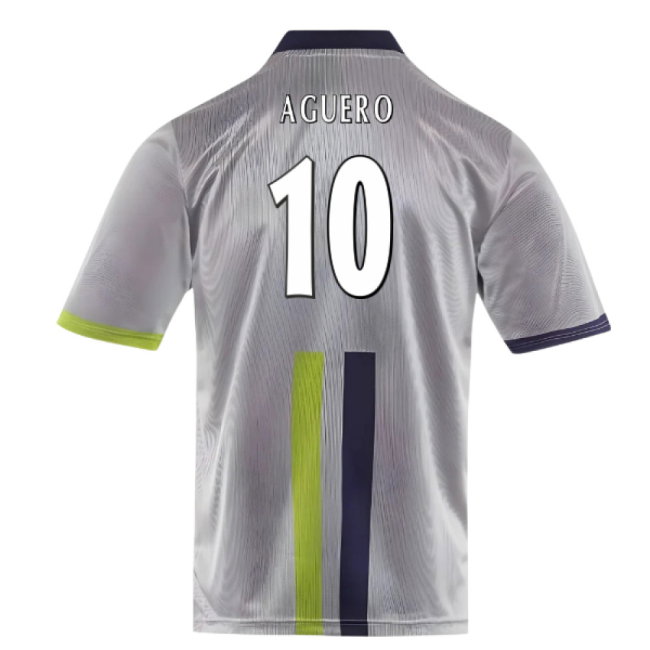 Manchester City 2000 Away Retro Shirt (Aguero 10)