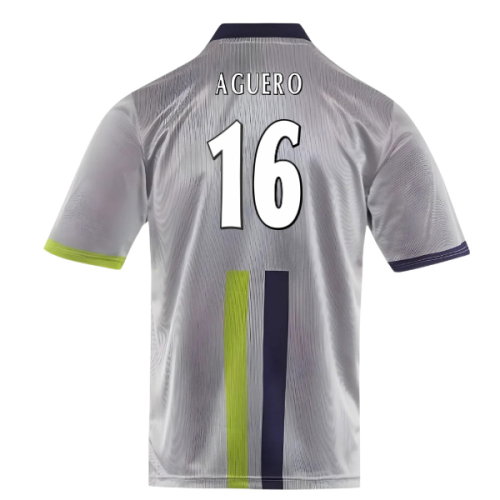 Manchester City 2000 Away Retro Shirt (Aguero 16)