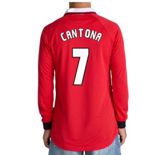 Manchester United 1999 Champions League Final Long Sleeve Shirt (Cantona 7)
