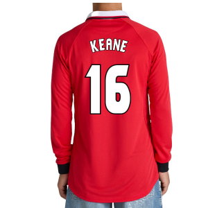 Manchester United 1999 Champions League Final Long Sleeve Shirt (Keane 16)