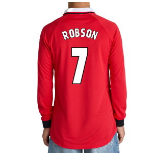 Manchester United 1999 Champions League Final Long Sleeve Shirt (Robson 7)