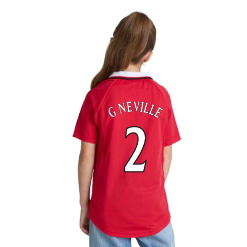 Manchester United 1999 Champions League Final Shirt (Kids) (G Neville 2)