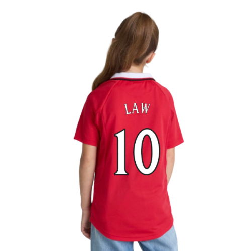 Manchester United 1999 Champions League Final Shirt (Kids) (Law 10)