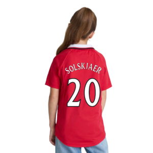 Manchester United 1999 Champions League Final Shirt (Kids) (Solskjaer 20)
