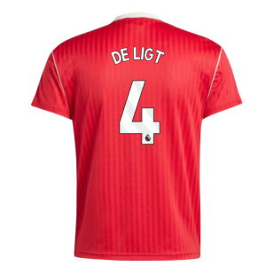 Manchester United Terrace Icons Shirt (Red) (De Ligt 4)