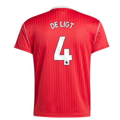 Manchester United Terrace Icons Shirt (Red) (De Ligt 4)
