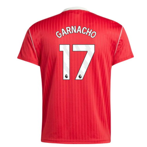 Manchester United Terrace Icons Shirt (Red) (Garnacho 17)