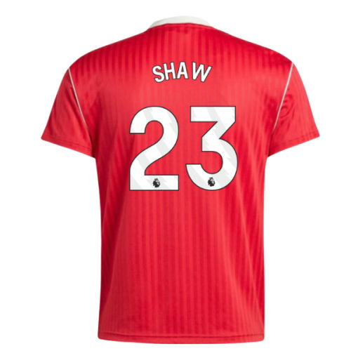 Manchester United Terrace Icons Shirt (Red) (Shaw 23)