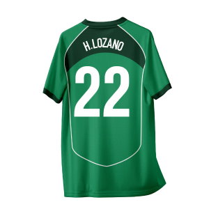 Mexico 1998 Vintage Style Concept Shirt Adult Short Sleeve (H.Lozano 22)