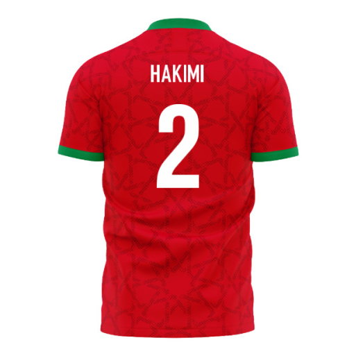 Morocco 2026-2027 Home Concept Kit (Libero) Adult Short Sleeve (Hakimi 2)