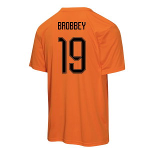 Netherlands FIFA World Cup 2026™ T-Shirt (Orange) - Kids (Brobbey 19)