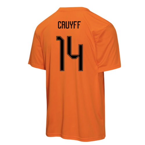Netherlands FIFA World Cup 2026 T-Shirt (Orange) - Kids (Cruyff 14)