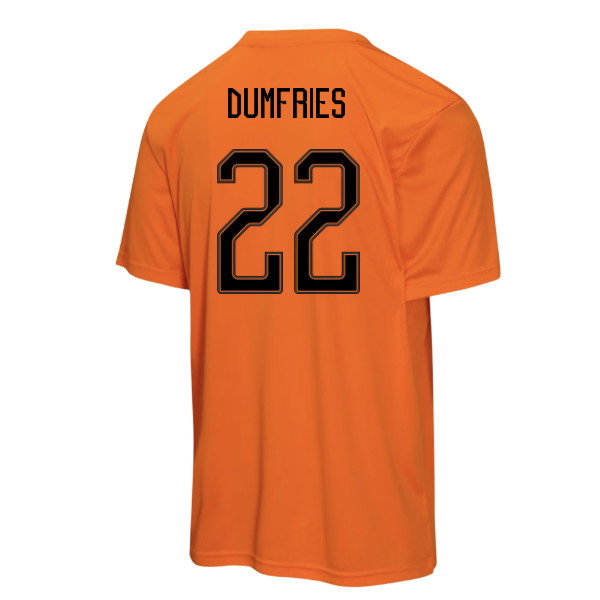 Netherlands FIFA World Cup 2026™ T-Shirt (Orange) - Kids (Dumfries 22)