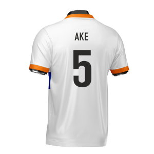 Netherlands Heritage Football Jersey (Wolvate) Adult Short Sleeve (Ake 5)