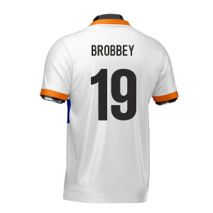Netherlands Heritage Football Jersey (Wolvate) Adult Short Sleeve (Brobbey 19)