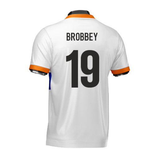 Netherlands Heritage Football Jersey (Wolvate) Adult Short Sleeve (Brobbey 19)