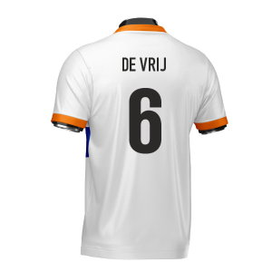 Netherlands Heritage Football Jersey (Wolvate) Adult Short Sleeve (De Vrij 6)