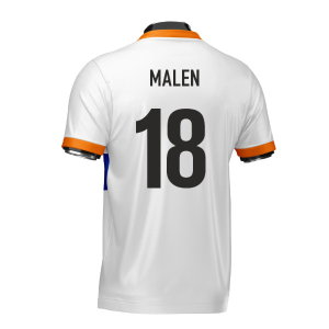 Netherlands Heritage Football Jersey (Wolvate) Adult Short Sleeve (Malen 18)