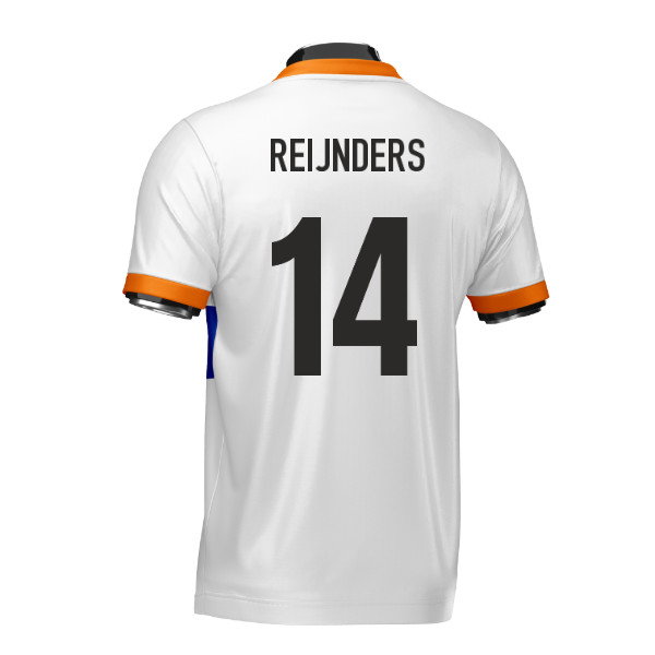 Netherlands Heritage Football Jersey (Wolvate) Adult Short Sleeve (Reijnders 14)