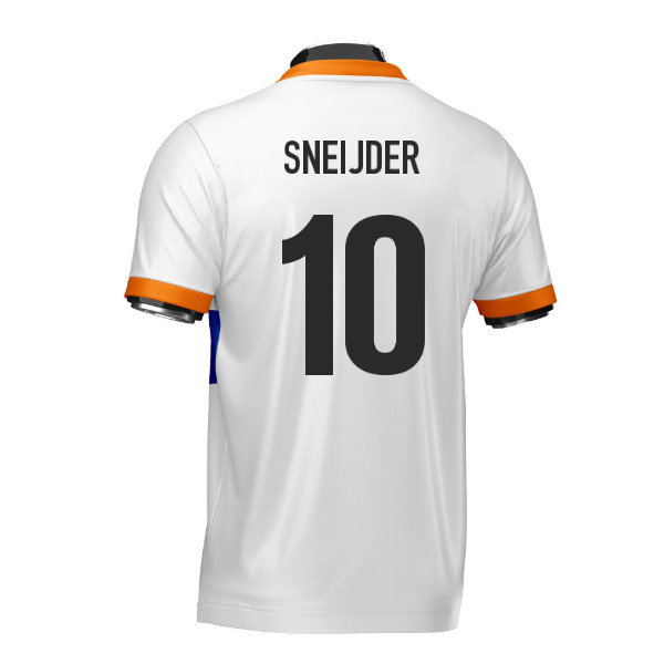 Netherlands Heritage Football Jersey (Wolvate) Adult Short Sleeve (Sneijder 10)