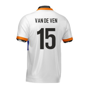 Netherlands Heritage Football Jersey (Wolvate) Adult Short Sleeve (Van De Ven 15)