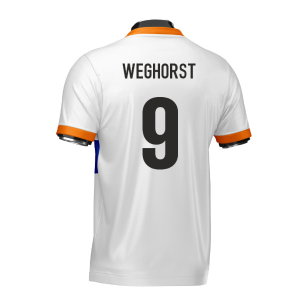 Netherlands Heritage Football Jersey (Wolvate) Adult Short Sleeve (Weghorst 9)