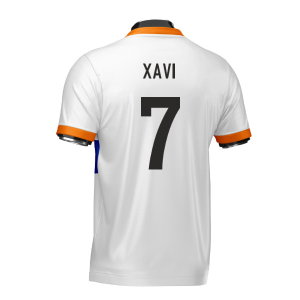 Netherlands Heritage Football Jersey (Wolvate) Adult Short Sleeve (Xavi 7)