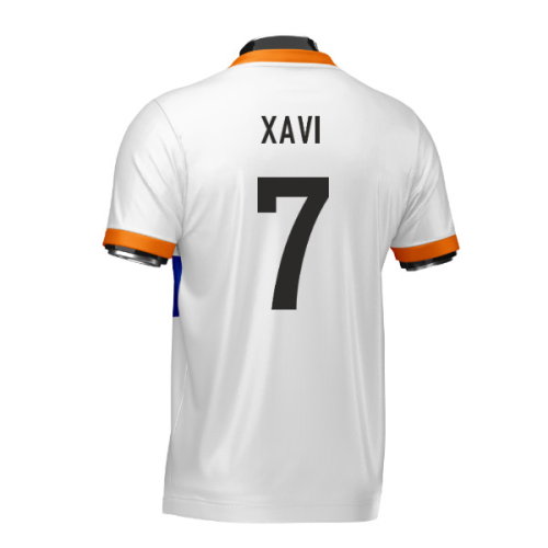 Netherlands Heritage Football Jersey (Wolvate) Adult Short Sleeve (Xavi 7)