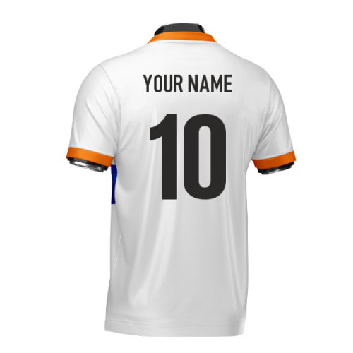 Netherlands Heritage Football Jersey (Wolvate) Adult Short Sleeve (Your Name)