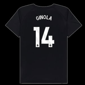 Newcastle Poly T-Shirt (Black) - Kids (Ginola 14)