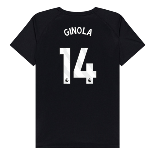 Newcastle Poly T-Shirt (Black) - Kids (Ginola 14)