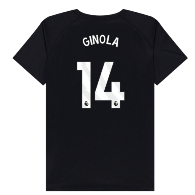 Newcastle Poly T-Shirt (Black) - Kids (Ginola 14)